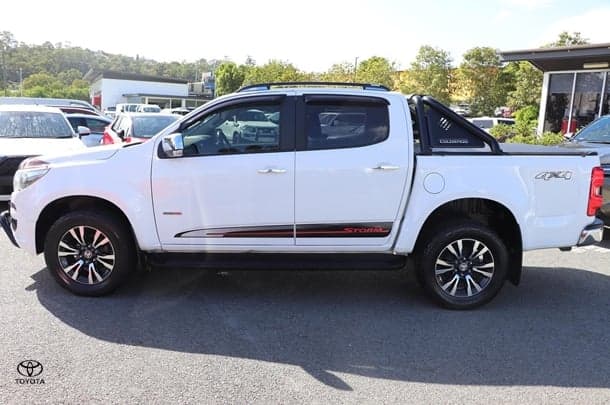 2019 Holden Colorado Storm in White