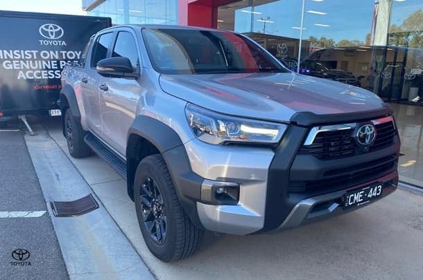 2023 Toyota Hilux Rogue in Silver