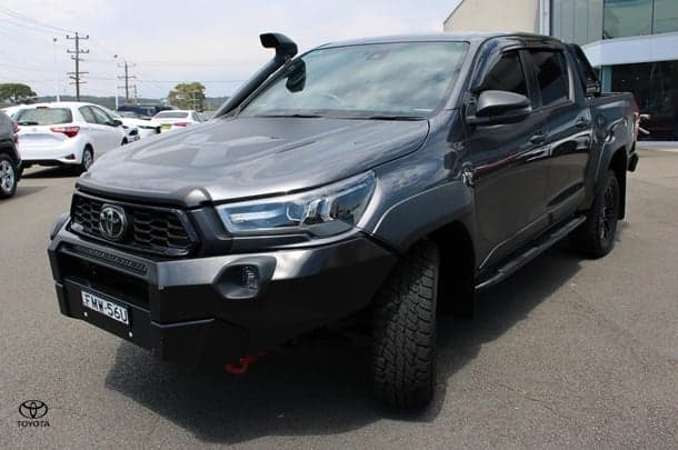 2021 Toyota Hilux Rugged X in Silver