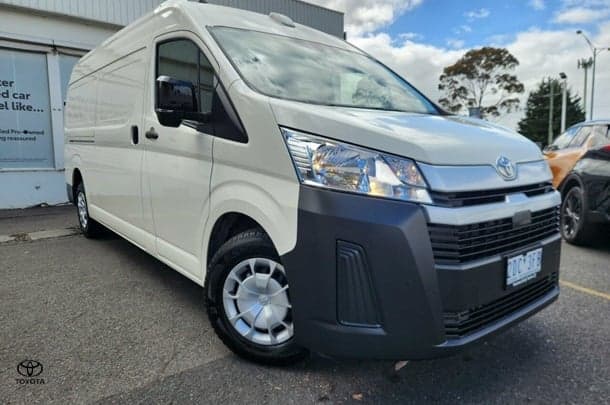 2025 Toyota Hiace SLWB in White