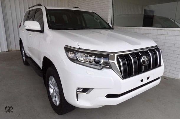 2022 Toyota Landcruiser Prado GXL in White