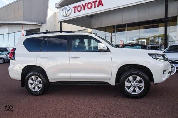 2019 Toyota Landcruiser Prado GXL in White