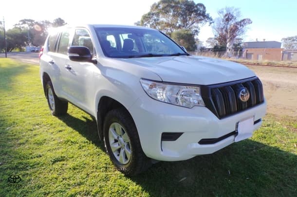 2021 Toyota Landcruiser Prado GX in White