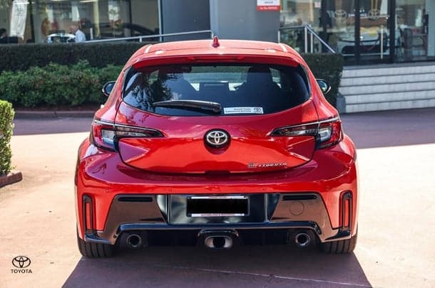 2023 Toyota Corolla GTS in Red