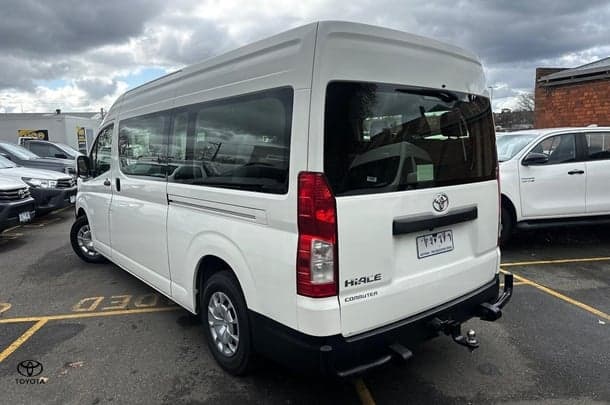 2019 Toyota Hiace SLWB in White