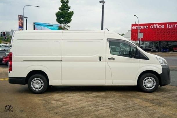 2025 Toyota Hiace SLWB in White