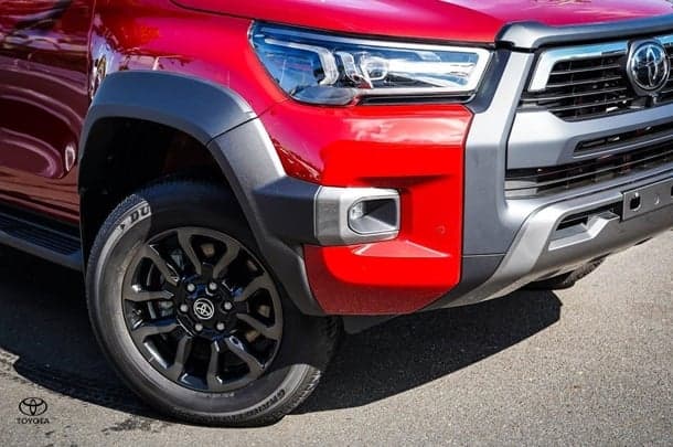 2024 Toyota Hilux Rogue in Red