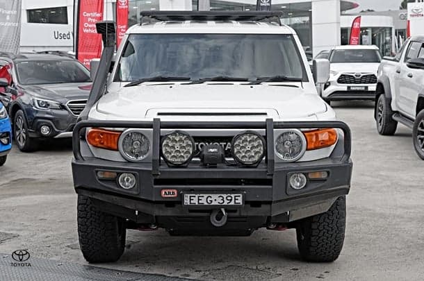 2011 Toyota FJ Cruiser FJ Cruiser in White