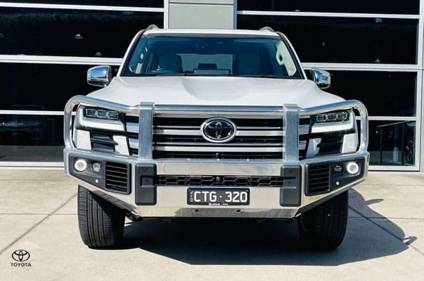 2023 Toyota Landcruiser Sahara ZX in White