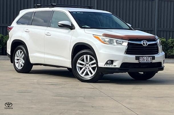 2014 Toyota Kluger GX in White