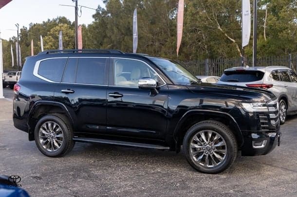 2023 Toyota Landcruiser Sahara ZX in Black