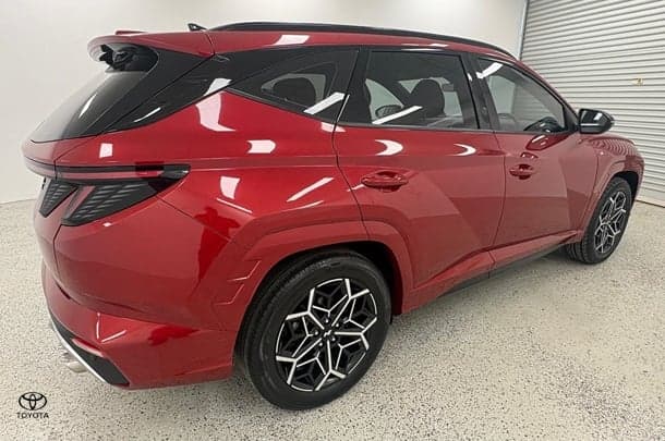 2022 Hyundai Tucson N Line in Red
