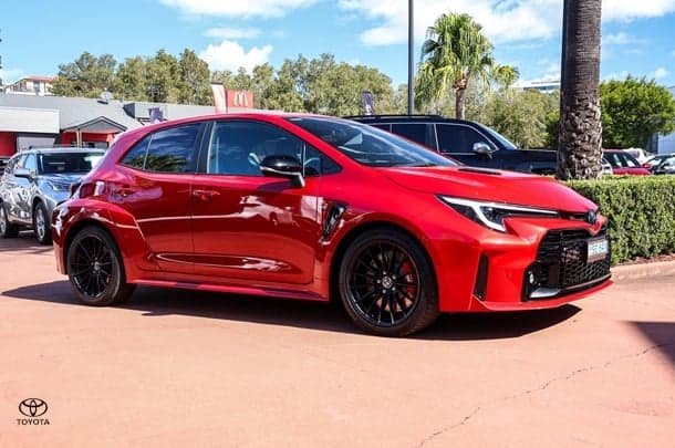 2023 Toyota Corolla GTS in Red