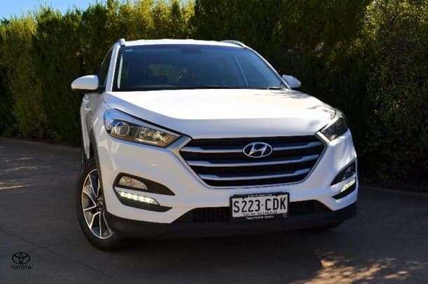 2018 Hyundai Tucson Active X in White