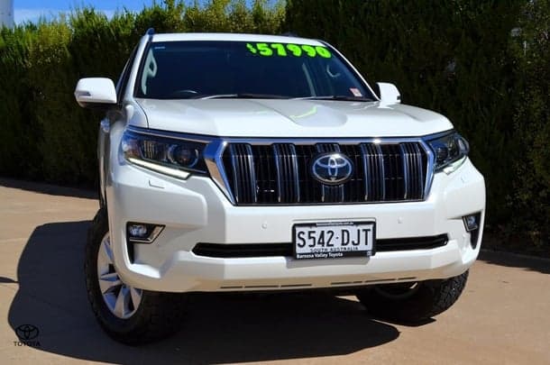 2020 Toyota Landcruiser Prado GXL in White