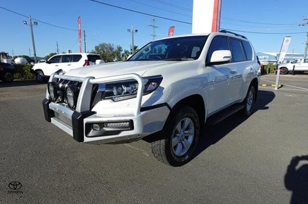 2019 Toyota Landcruiser Prado GXL in White