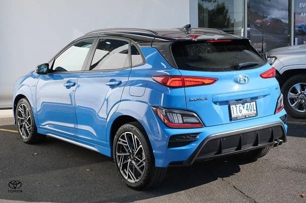 2021 Hyundai Kona N-Line Premium in Blue