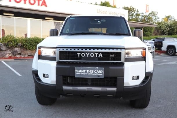 2024 Toyota Landcruiser Prado GXL in White
