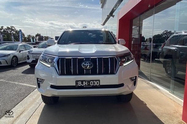 2020 Toyota Landcruiser Prado GXL in White