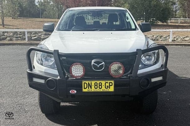 2019 Mazda BT-50 XT in White