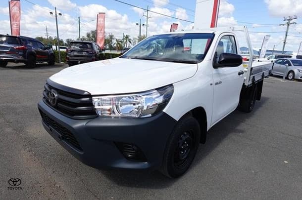 2023 Toyota Hilux Workmate in White