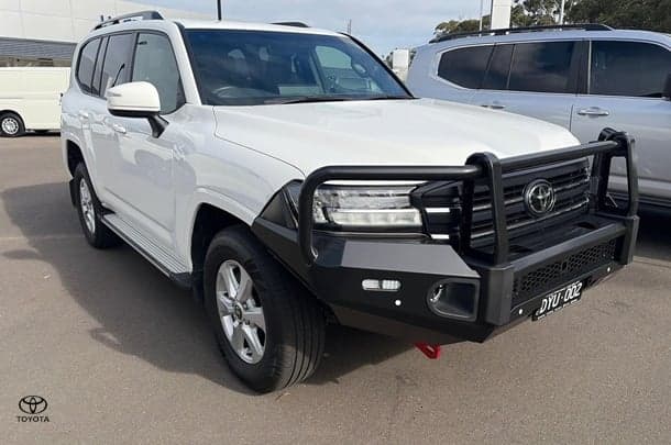 2024 Toyota Landcruiser GXL in White
