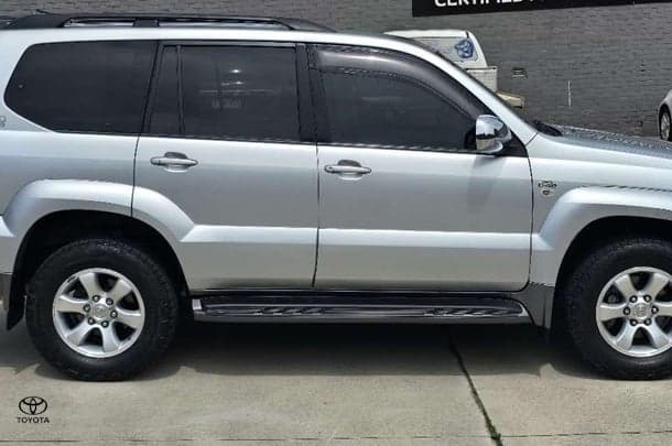2007 Toyota Landcruiser Prado GXL in Silver