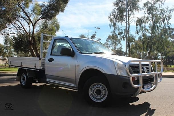 2008 Holden Rodeo DX in Silver