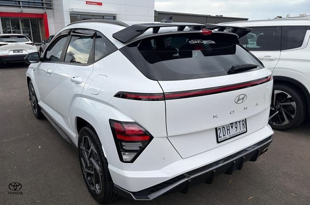 2023 Hyundai Kona N Line in White