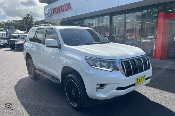 2020 Toyota Landcruiser Prado GXL in White