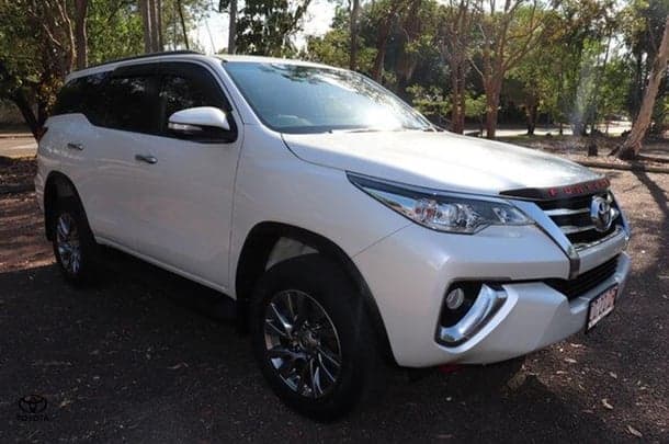 2016 Toyota Fortuner GXL in White