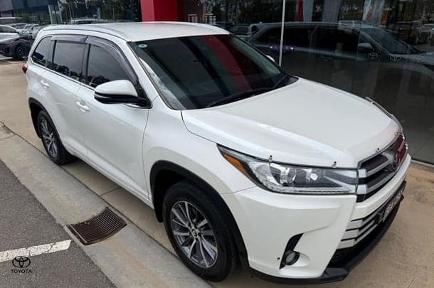 2019 Toyota Kluger 4x2 GXL in White