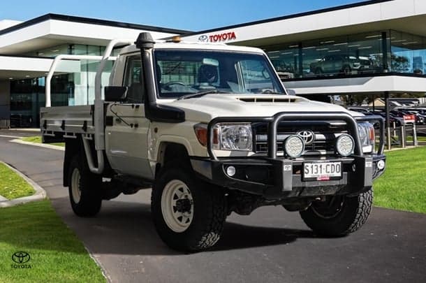 2019 Toyota Landcruiser Workmate in White