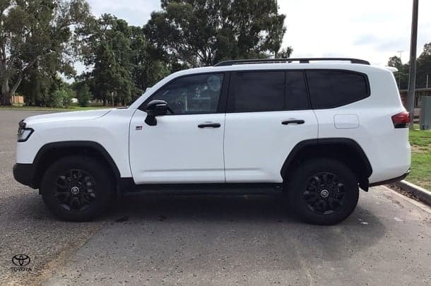 2021 Toyota Landcruiser GR-S in White