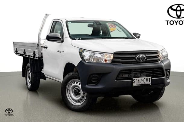 2023 Toyota Hilux Workmate in White