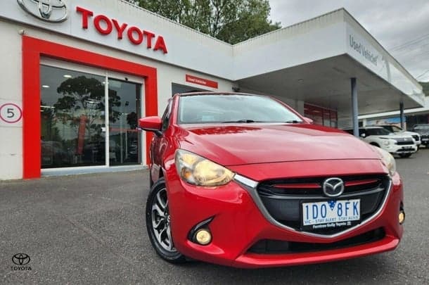 2014 Mazda 2 Genki in Red