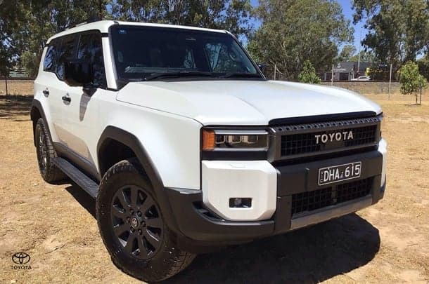 2024 Toyota Landcruiser Prado Altitude in White