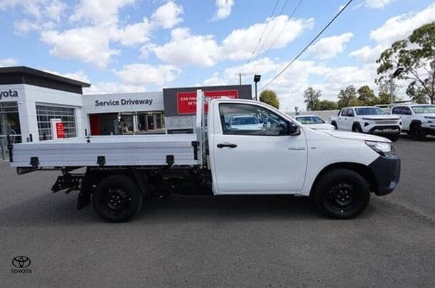 2023 Toyota Hilux Workmate in White