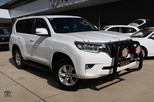 2020 Toyota Landcruiser Prado GXL in White