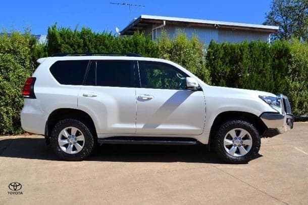 2021 Toyota Landcruiser Prado GXL in White