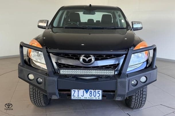 2012 Mazda BT-50 XTR Hi-Rider in Black