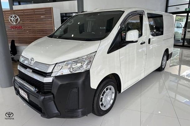 2023 Toyota Hiace LWB in White