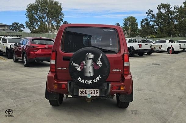 2012 Suzuki Jimny Sierra in Red