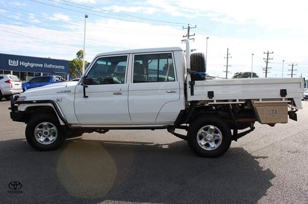 2021 Toyota Landcruiser GXL in White