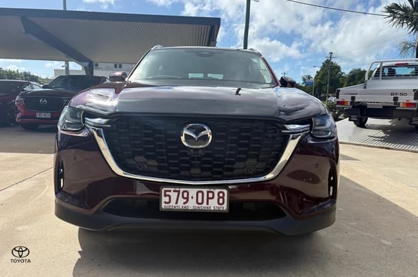 2025 Mazda CX-80 G40e Touring in Red