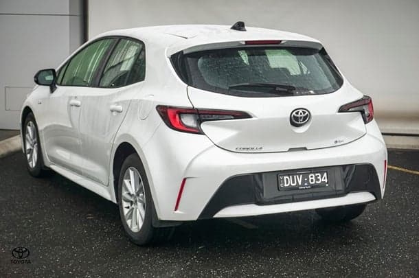 2025 Toyota Corolla Ascent Sport Hybrid in White
