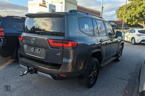 2022 Toyota Landcruiser GR-S in Silver