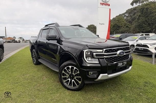 2025 Ford Ranger Platinum in Silver