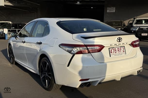 2019 Toyota Camry SX in White