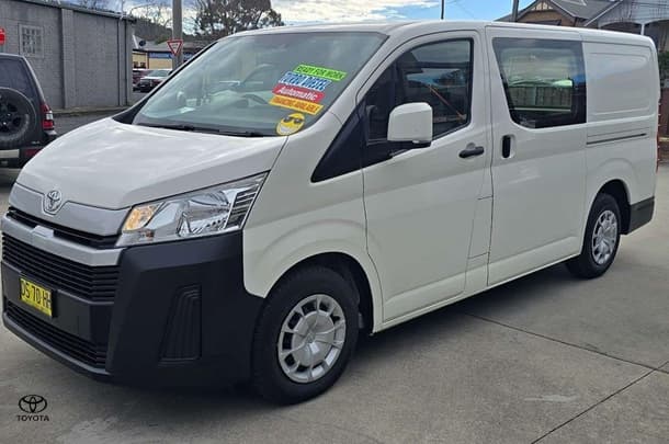 2020 Toyota Hiace LWB in White